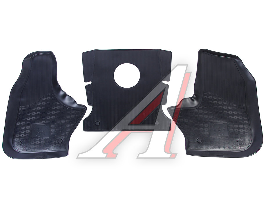 Коврики пола ГАЗон NEXT с перемычкой G-part (рычаг внизу), арт. ДМ01.106/103