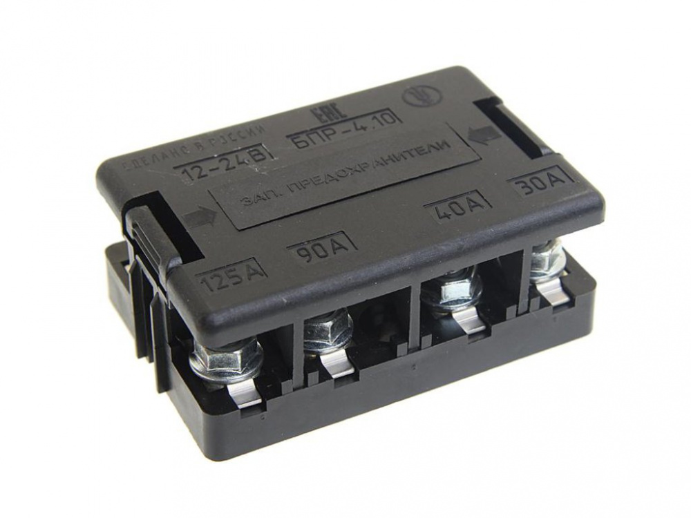 Блок предохранителей Газель Бизнес/Next (150А, 90А, 90А, 30А) силовой, арт. .Ф5.3722.001-30