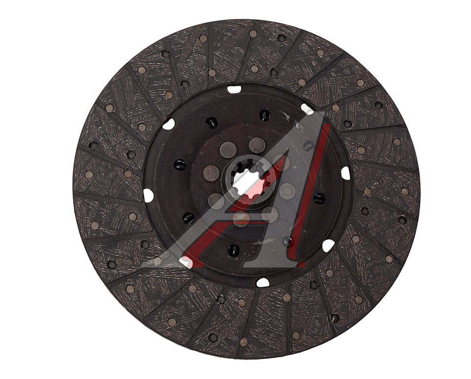 Диск сцепления ведомый дв. ММЗ 245.7 ступица d=40мм (WuHu), арт. 4301-1601130