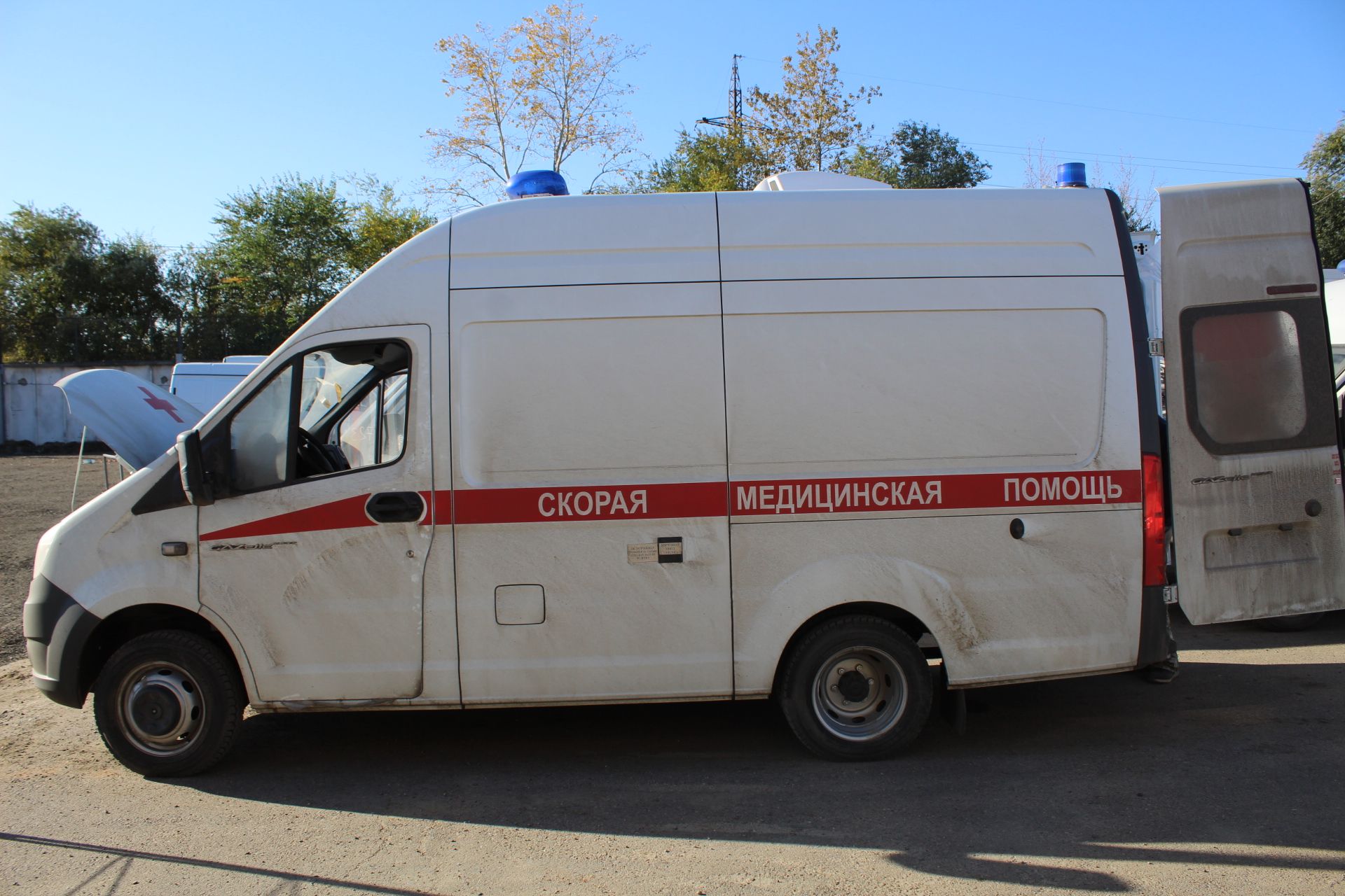 Пришла новая спецтехника ГАЗ