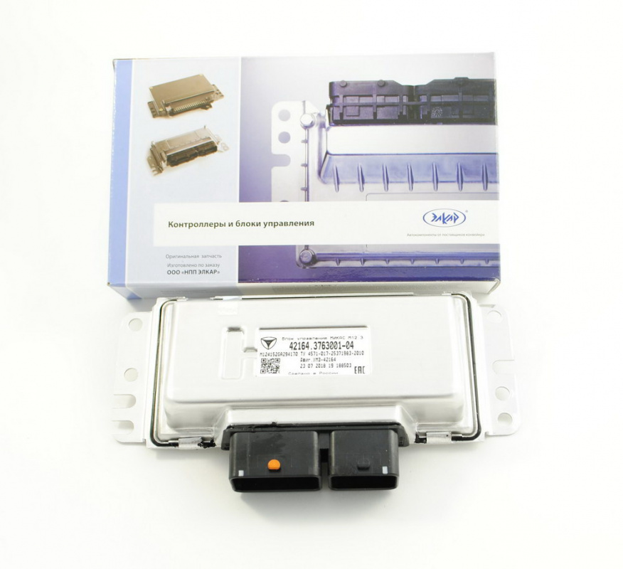 Блок управления двигателем Газель, Соболь 4*4 дв. УМЗ 4216 Евро-4, арт. 42164.3763001-04