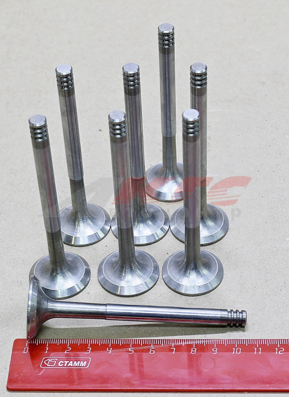 Клапан выпускной дв. ЗМЗ 406, к-т 8 шт, ОАО "ГАЗ", арт. 406.3906597-553