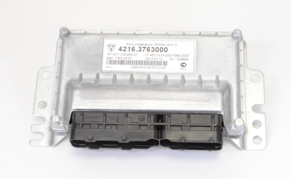 Блок управления двигателем Газель, Соболь дв. УМЗ 4216 Евро-3, арт. 4216.3763000