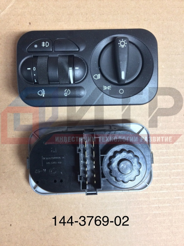 Блок управления светотехникой ПАЗ Вектор Next (без ПТФ), арт. 144.3769-02