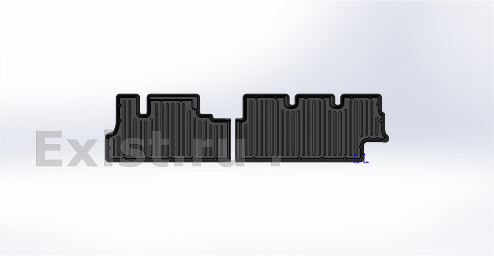 Коврики пола Газель Next фермер (второй ряд), арт. GA.NE.FER.01013