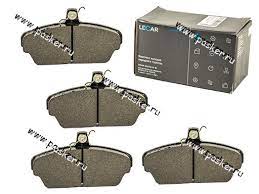 Колодка Газель/Соболь переднего тормоза (к-т) LECAR, арт. LECAR022010501