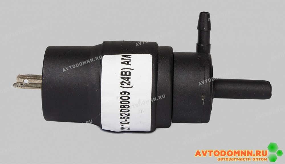 Двигатель омывателя ВАЗ-2110-2115, ГАЗ-3110 н/о (черный), арт. 2110-5208009