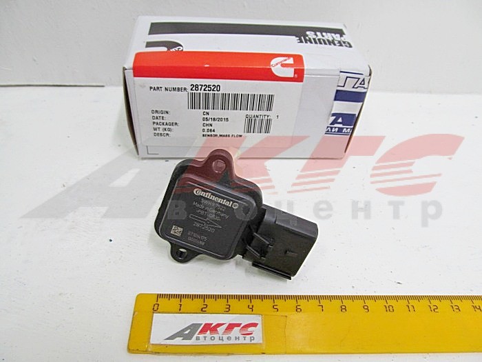 Датчик массового расхода воздуха Газель NEXT дв 2.8 ЕВРО-5, арт. .2872520F