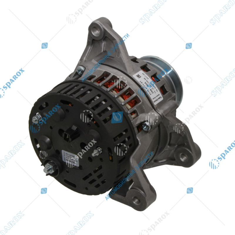 Генератор дв. ЯМЗ ПАЗ 4230 28В, 80А, арт. 3112.3771-01