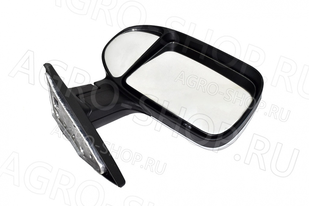 Зеркало заднего вида Газель Бизнес левое (глянец, ручной привод, обогрев), арт. 46.8201021-21