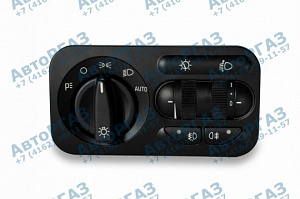 Блок управления светотехникой Газель Бизнес/Next (с ПТФ) MetalPart, арт. MP-А21R23.3769010-10